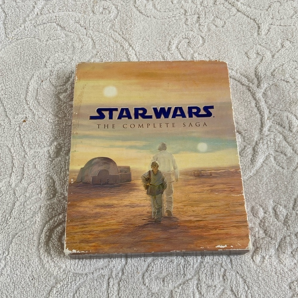 Star Wars - Complete Saga - First 5 Films on Blu-ray + 3 Bonus Films + Booklet‍